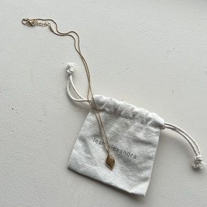 Leah Alexandra Gold Necklace